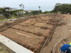 footing trenches for foundation
